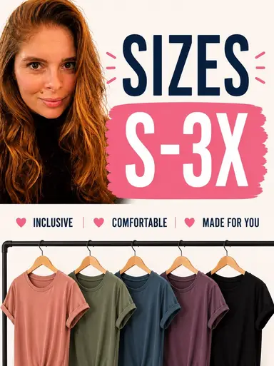 Clothing Show Size S-3X