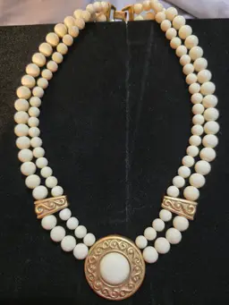 Vintage Napier Runway Book Piece Zambique Necklace