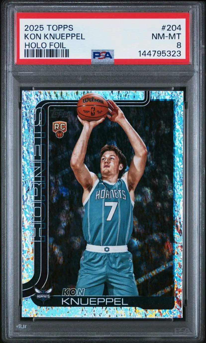 2025 Topps KON KNUEPPEL PSA 8 #204 RC