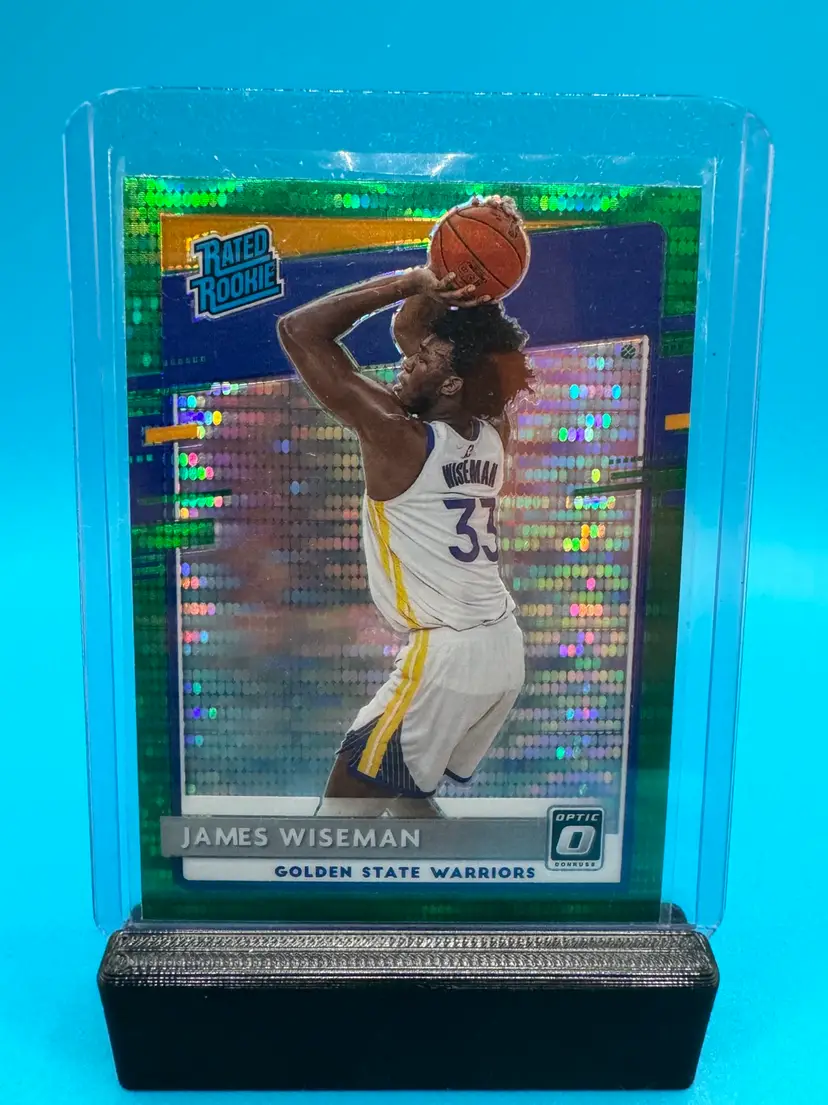 James Wiseman Optic Rated Rookie Green Pulsar Prizm Detroit Pistons