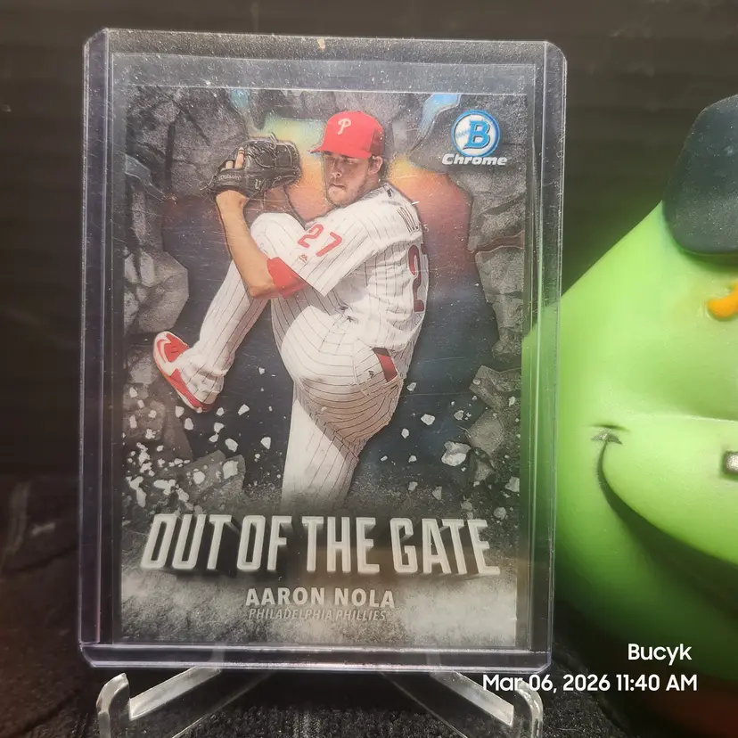 2016 Bowman Chrome Out of the Gate - Aaron Nola Philadelphia Phillies