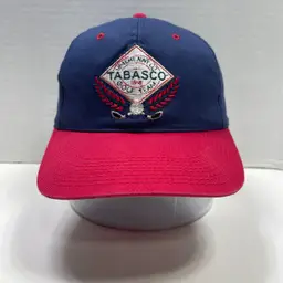 Vintage Team Tabasco Golf Hat Leather Strapback