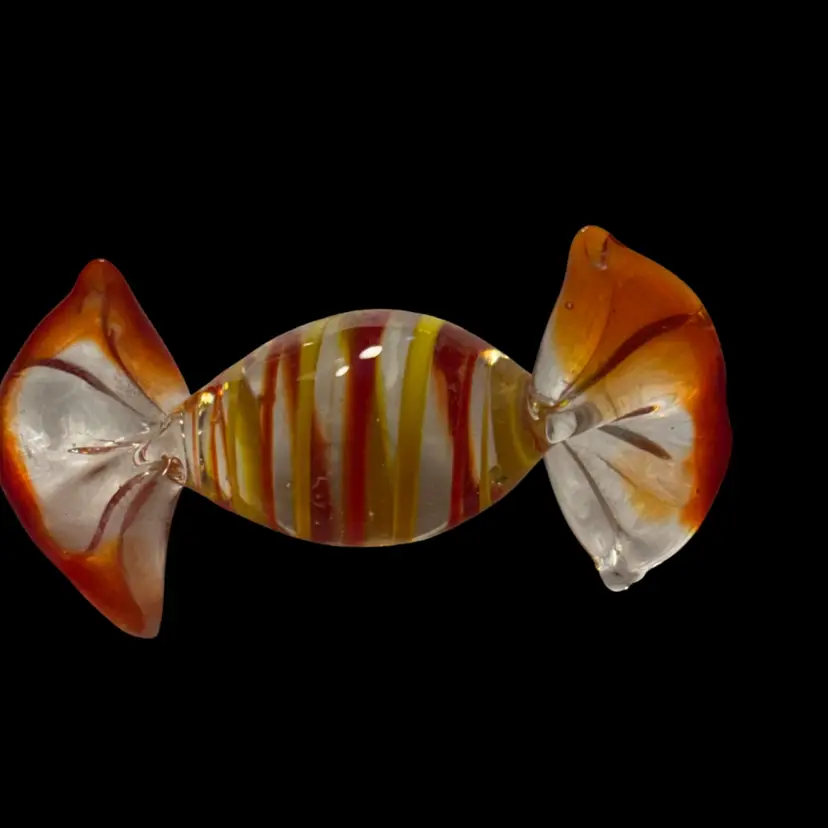 Vintage Unknown Maker Art Glass Candy Under 3”