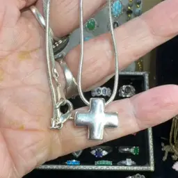 $1 Raid Cross Necklace