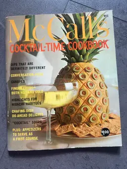 McCall’s Cocktail-Time Cookbook 1965
