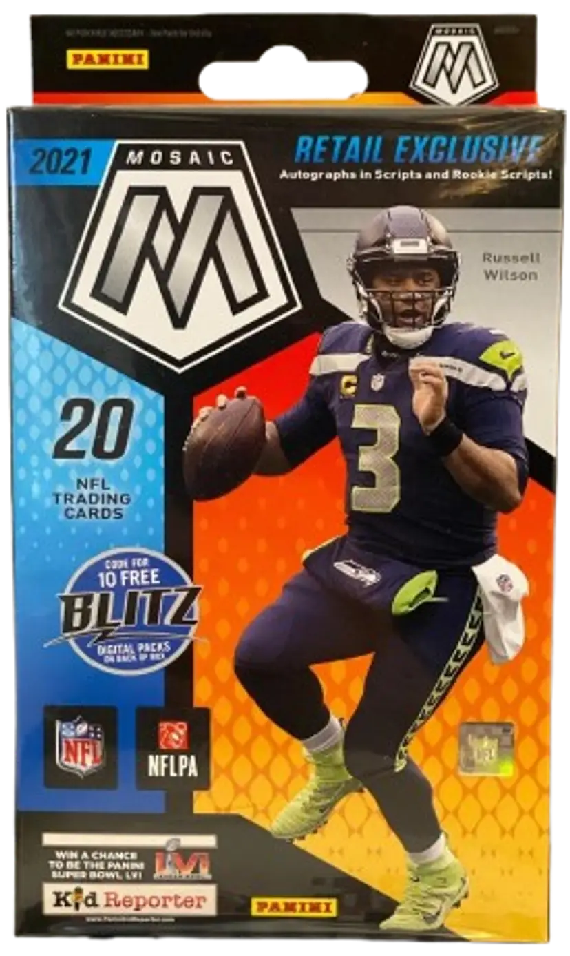 2021 Panini Mosaic NFL Football Hanger Box