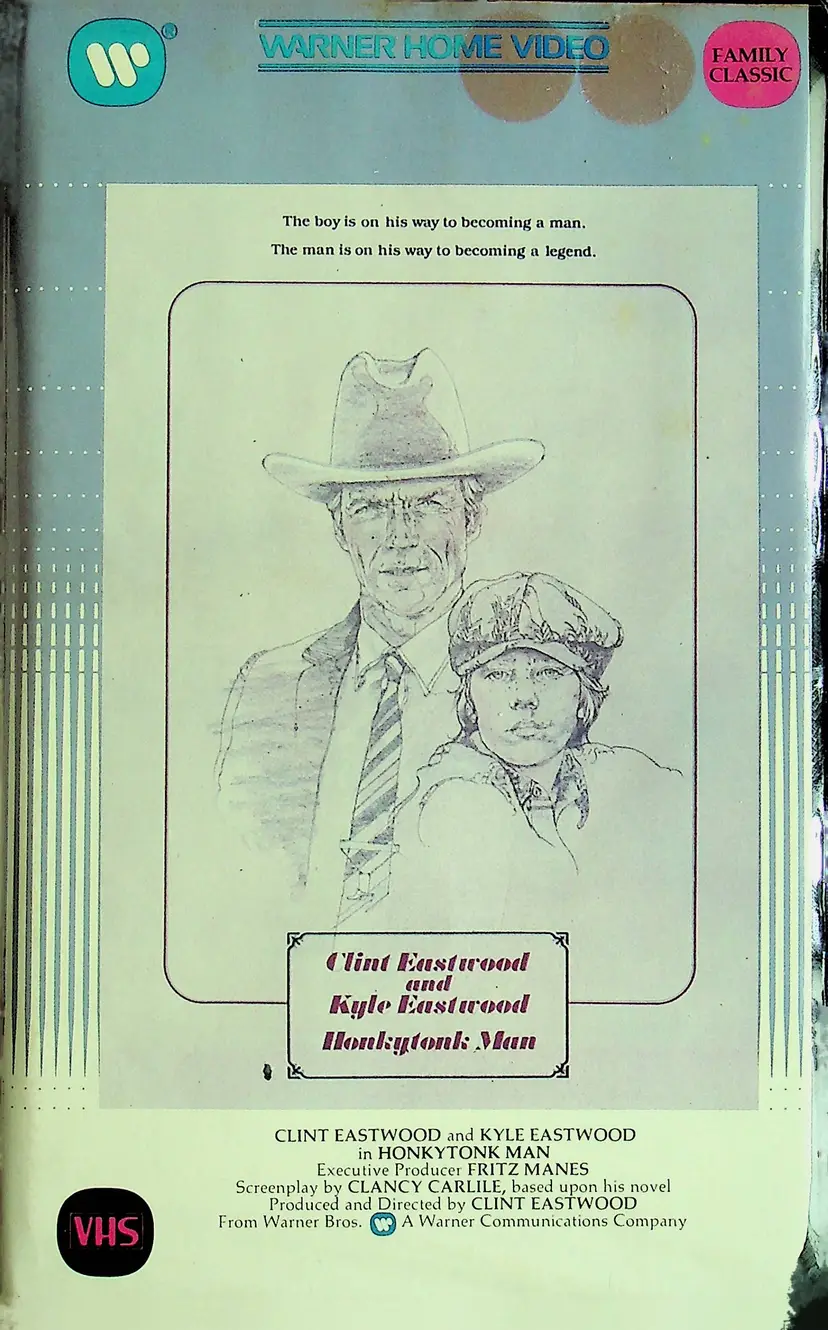 Honky Tonk Man - VHS - Warner Home Video (1982) - Pre-owned