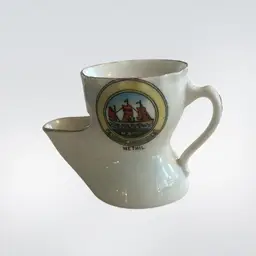 Shaving Scuttle Mug - Florentine - VTG