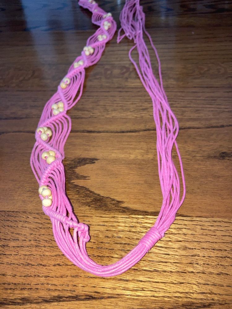 Pink Belt! 40” Waist 76” Total Length!