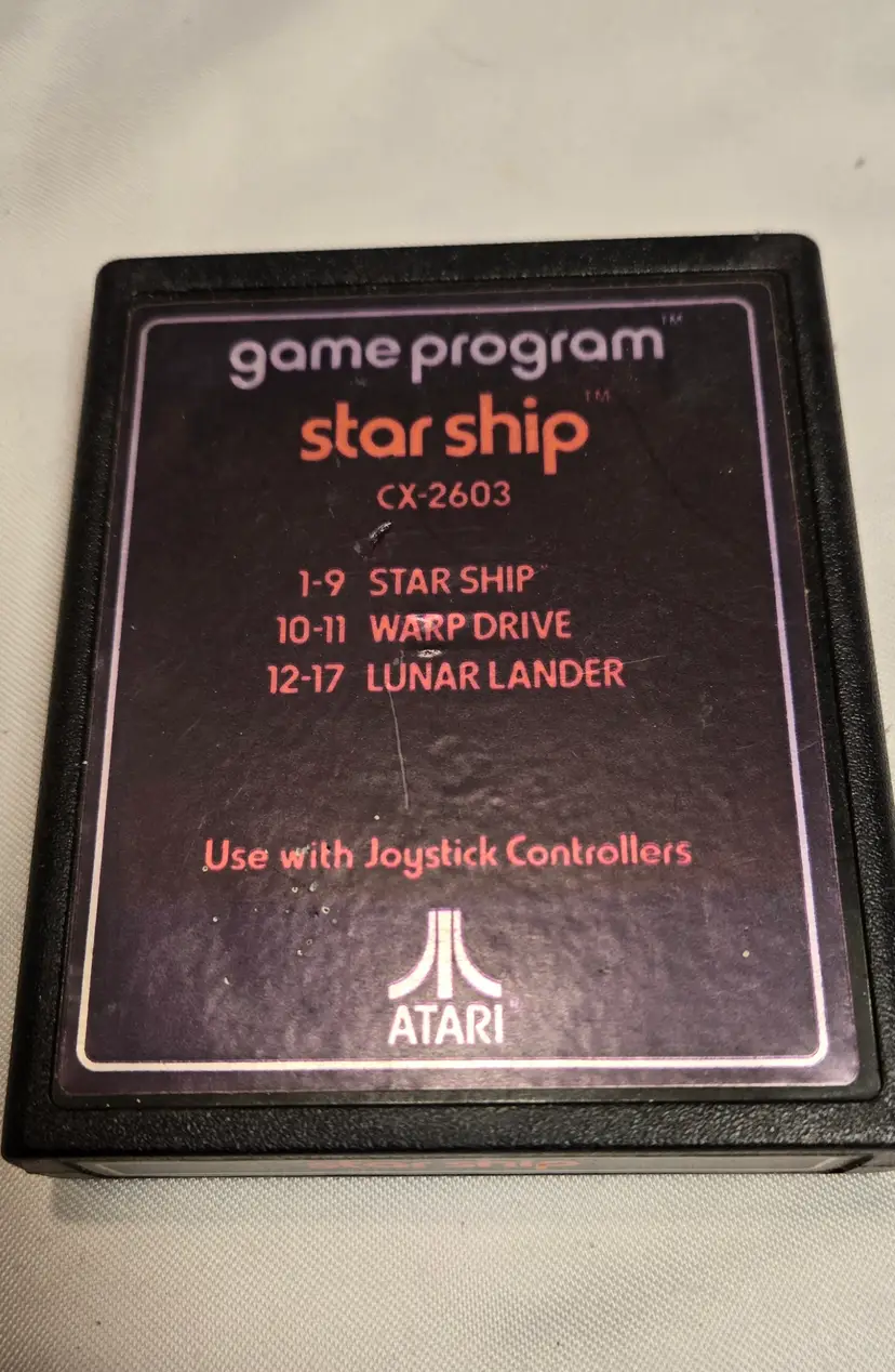 Atari Star Ship - Tested!