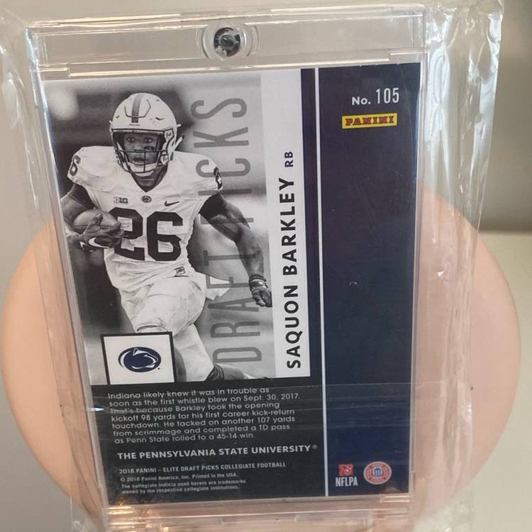 Saquon Barkley Elite Draft Picks RC