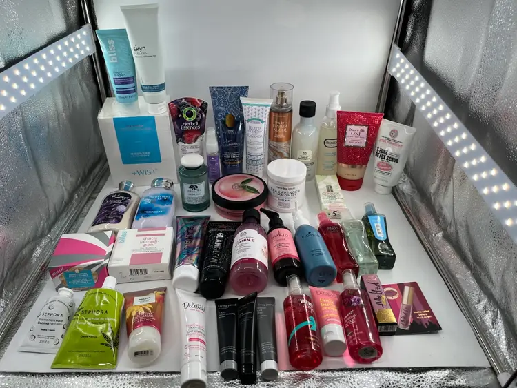 Large Mixed Lot Of Perfumes, Lotions, And Cologne. Used