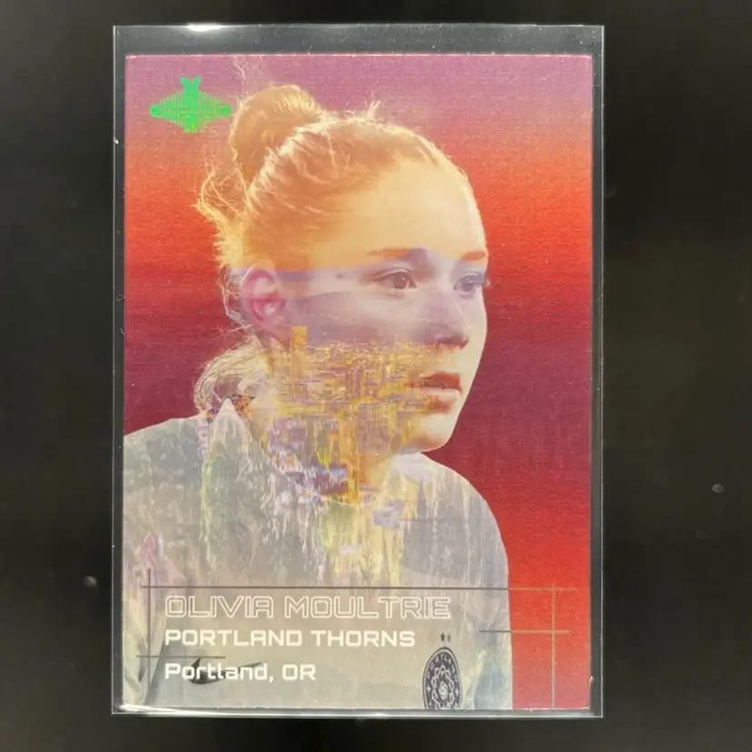 Olivia Moultrie 2022 Parkside NWSL Cityscapes Soccer Card