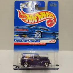 2000 Hot Wheels #77 First Edition Anglia Panel Truck