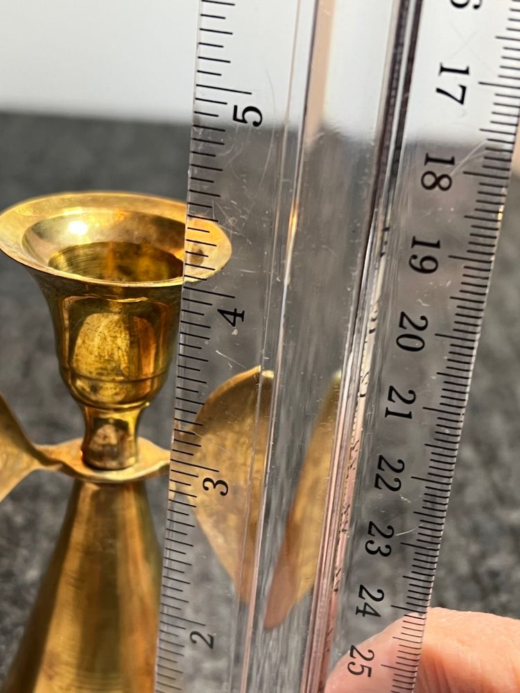 Brass Angel Candle Holder