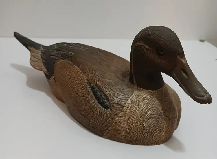 Hand carved & Signed Pintail Drake; O Gulledge