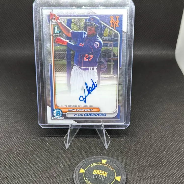 Vladi Guerrero 2024 Bowman 1st Auto New York Mets