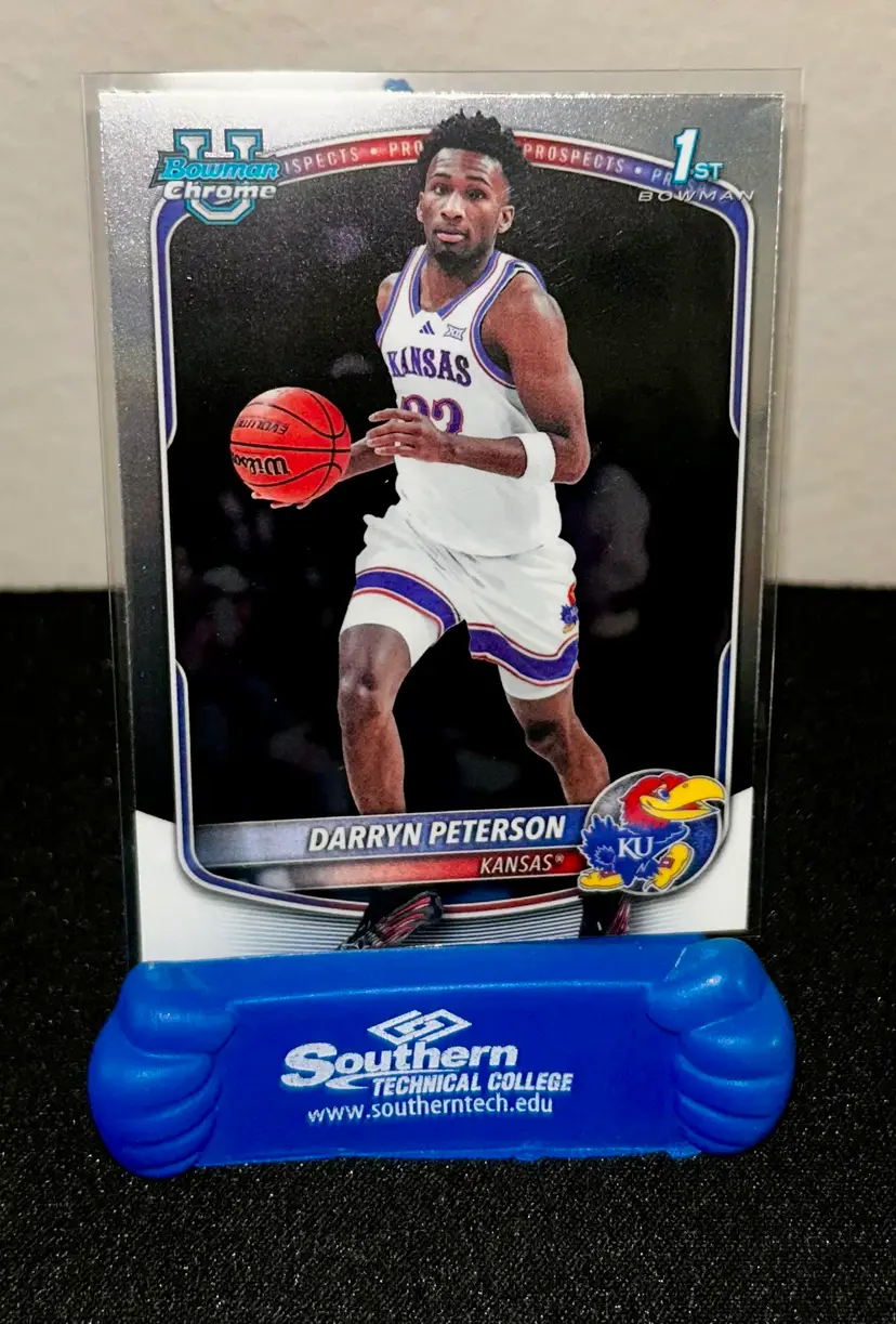 2025-26 Darryn Peterson Kansas Bowman 1st RC Card