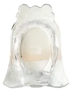 Studio Nova Japan Crystal Bell Frame 3X5 Loves Bouquet Frosted Flowers