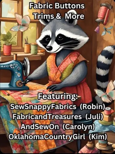 🐞Fabric & Buttons, Trims And More🐞with Ladybugminor🐞
