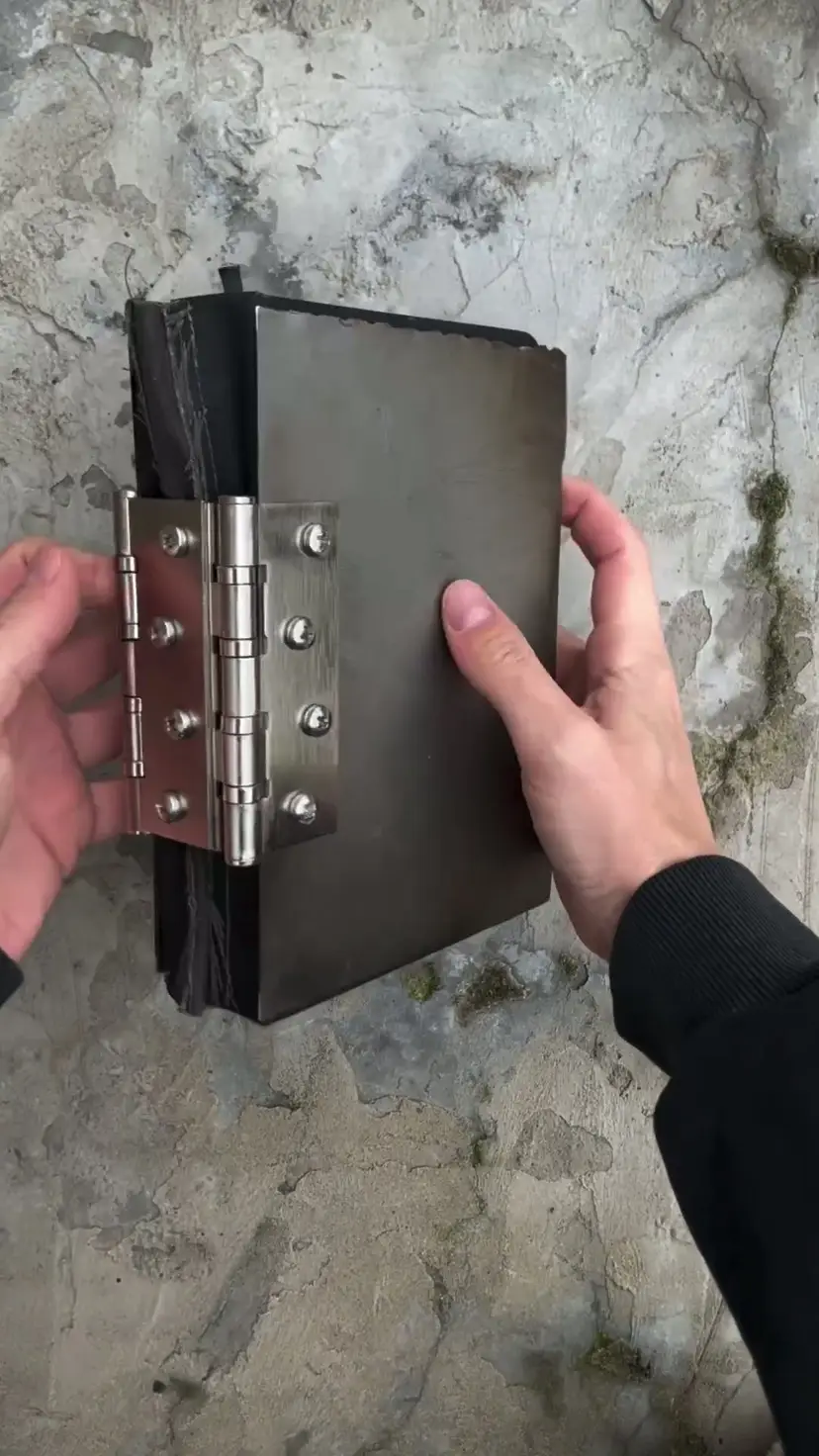 The Industrial Canvas: Bespoke Metal Sketchbooks by Anatoly Alexeev