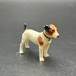 Hagen Renaker #3255 Jack Russell Terrier Dog Standing Miniature Figurine VTG Retired