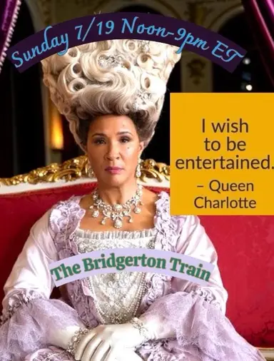 Bridgerton Train With Claudine