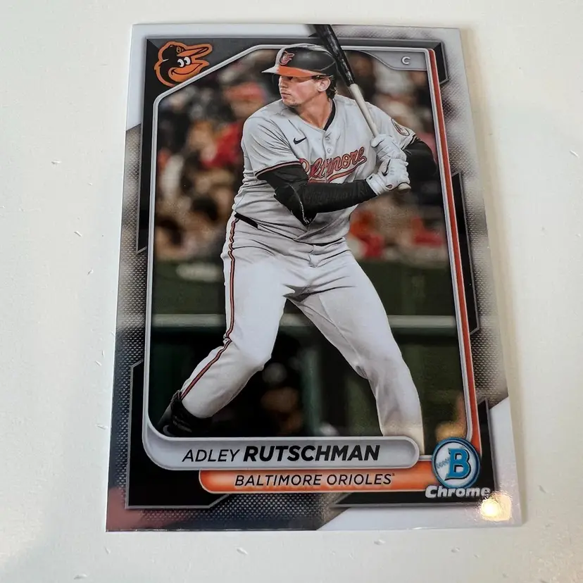 Adley Rutschman Bowman Chrome Baltimore Orioles