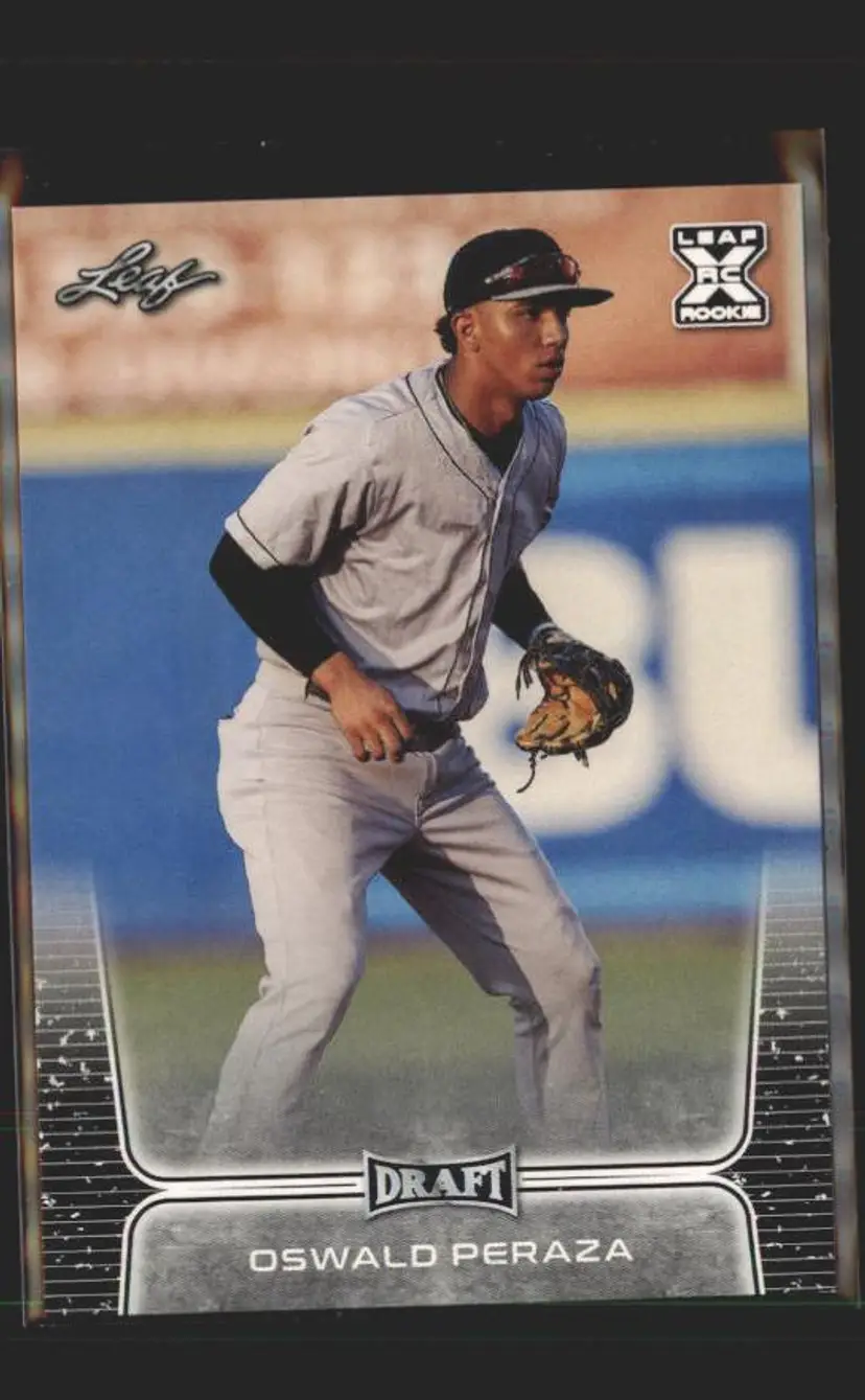 2020 Leaf Draft #50 Oswald Peraza - (137) - New York Yankees