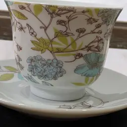2012 Bentleys Tea Cup And Saucer- Pretty Floral - Excellent Condition