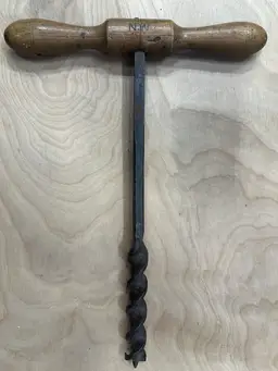 T-Handle Auger (0.925” Diameter)