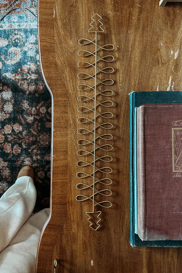 Vintage Christmas Card Holder