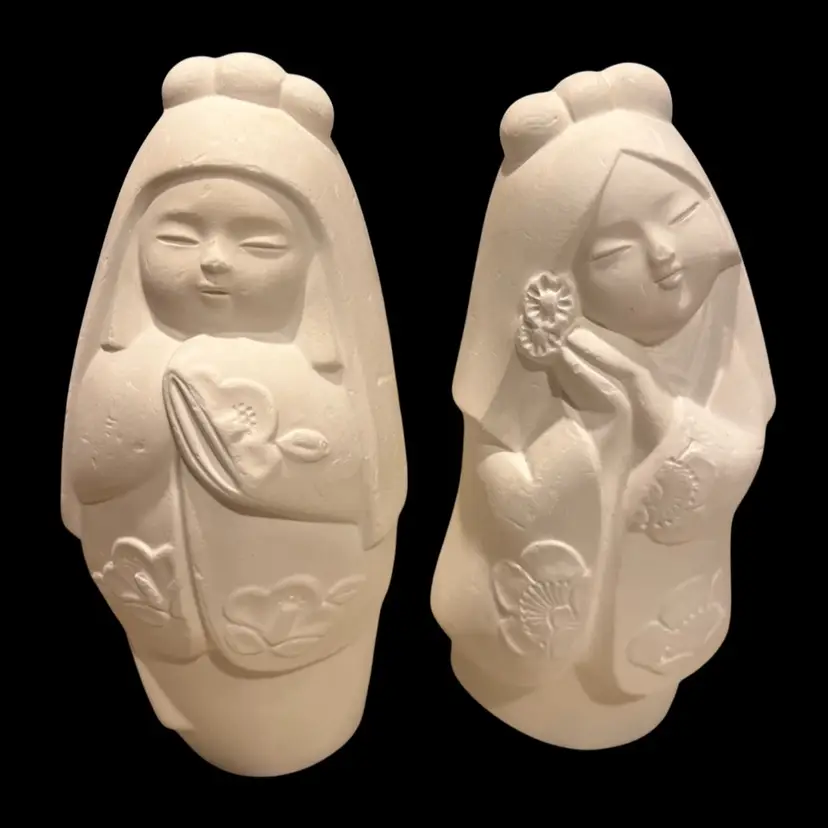Ceramic Japanese Figures