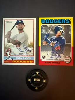 Topps Heritage Andy Pages Autos