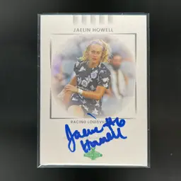 Jaelin Howell 2022 NWSL Parkside Paramount Autograph Soccer Card