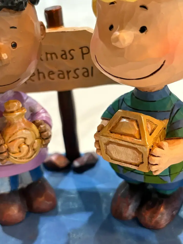 JIM SHORE PEANUTS PRACTICE MAKES PERFECT THREE KINGS 2015