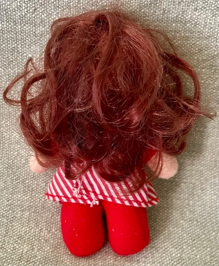 1982 Playskool Candy Land Board Game Kids Peppermint Soft Bodied Doll Hong Kong