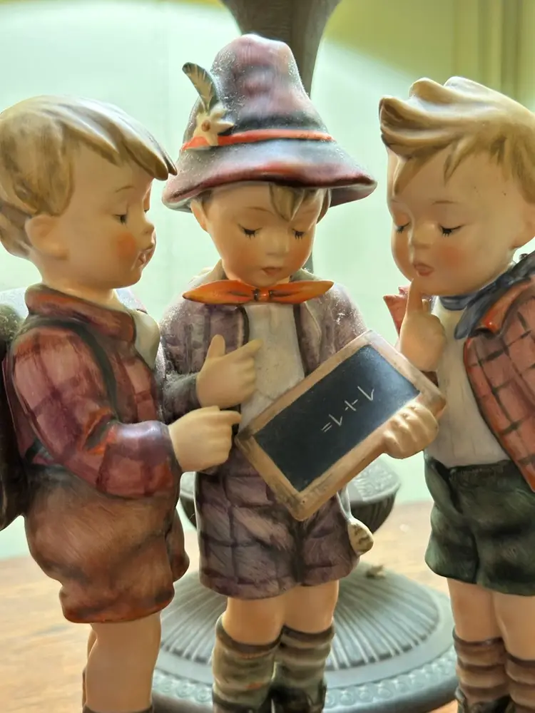 Hummel Goebel School Boys Figurine 170/ lll TMK3 Large 9.5"