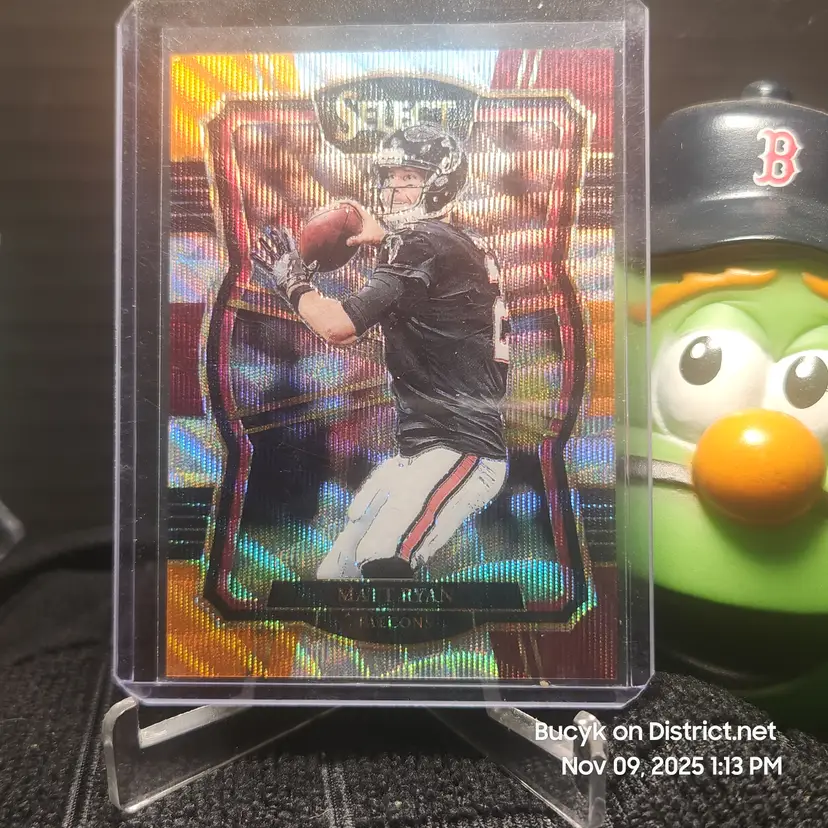 2017 Panini Select Orange - Matt Ryan Atlanta Falcons 95/149