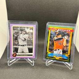Trey Mancini Lot /25 And Topps Finest Flashbacks
