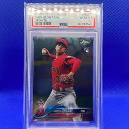 2018 Topps Chrome Update Shohei Ohtani PSA 10