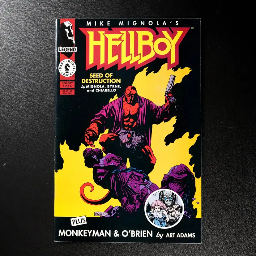 Hellboy: Seed of Destruction #1 (1994) - 1st Hellboy Solo Series!