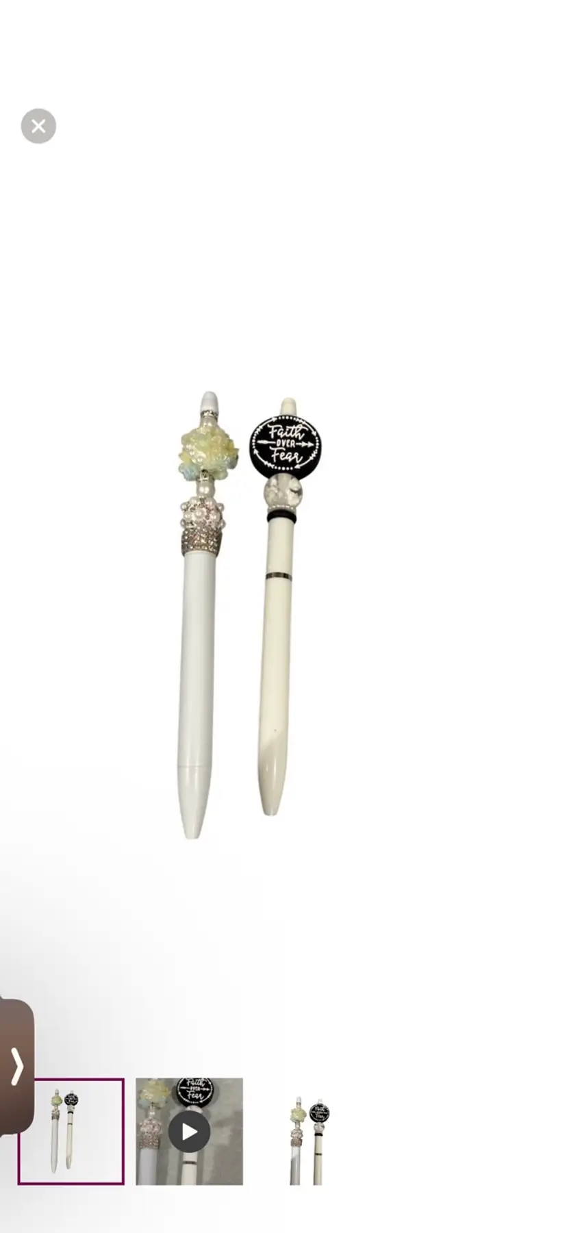 Two Handmade Pens, Cute Wedding Gift, Journaling, Birthday Gift, Religious Faith