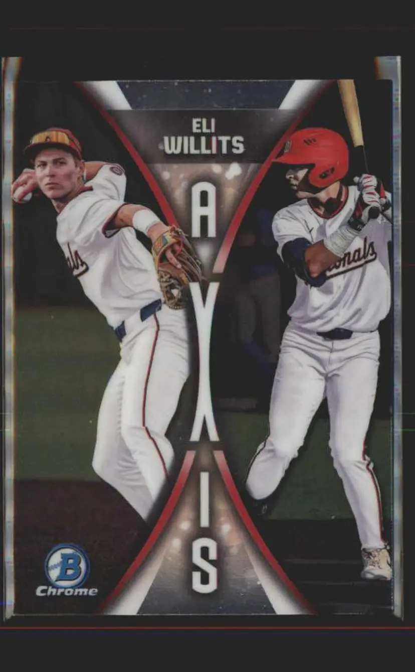 2025 Bowman Draft #A-1 Eli Willits Axis - (137) - Washington Nationals