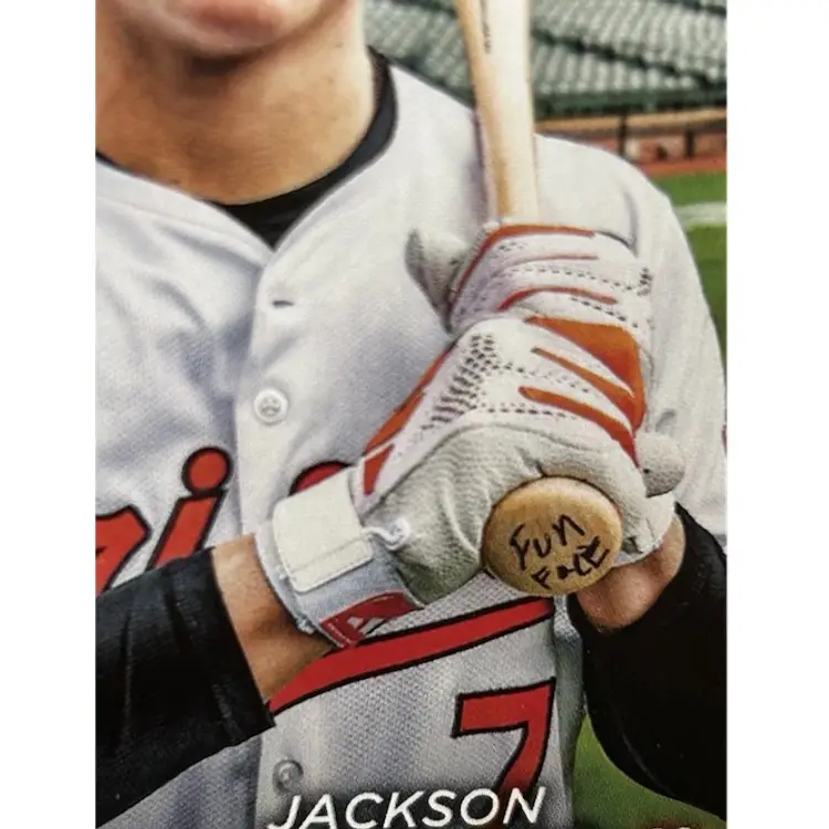 2024 Topps Series 2 - Variation Jackson Holliday #697 Fun Face on Bat Knob (RC)