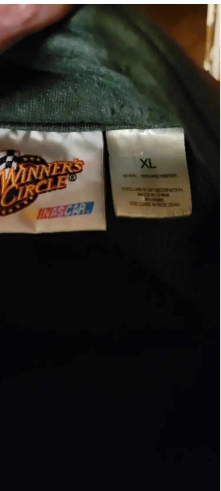 Extra Large Dale Jr Fleece Pull Over