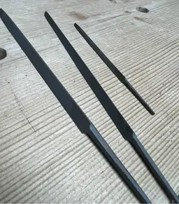 Three saw files from Tools for Working Wood