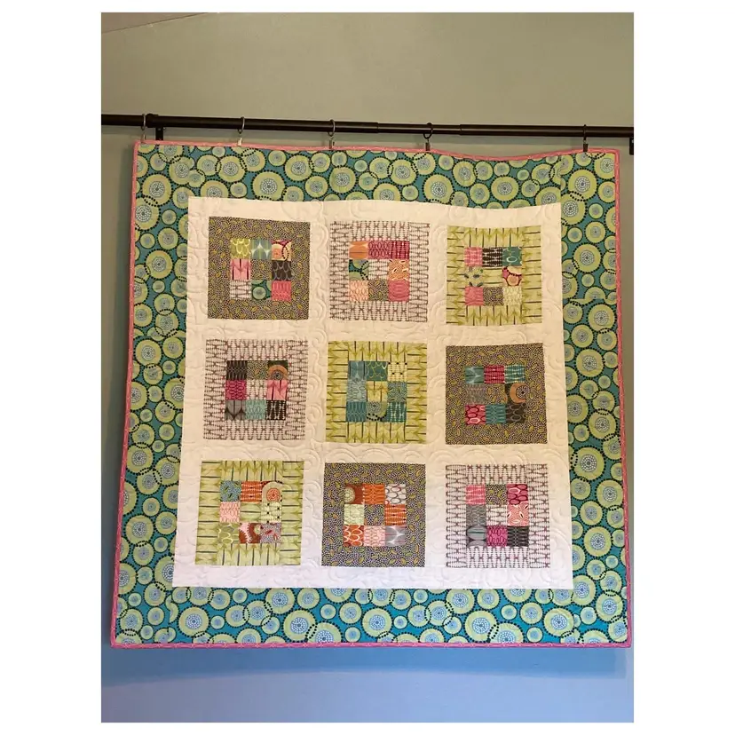 New
#3 Baby Squares
Crib sized finished quilt