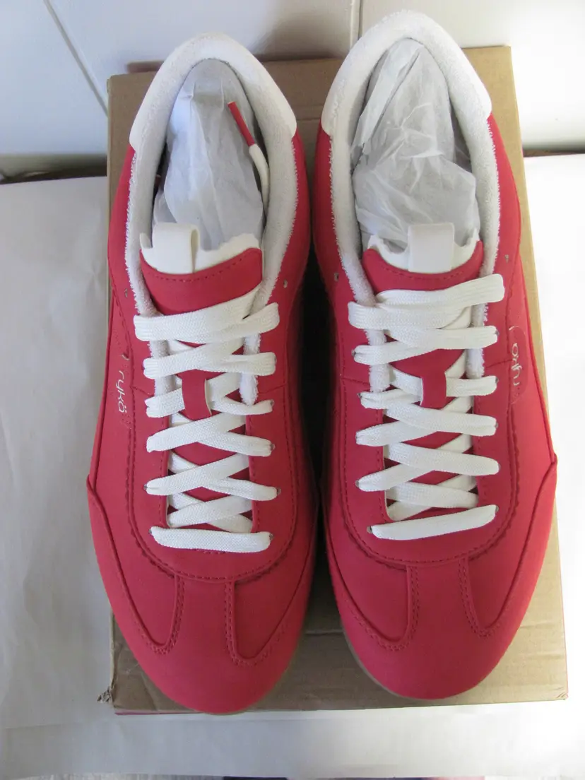 Ryka Women's Effortless Lace Up Court Sneakers NEW IN BOX