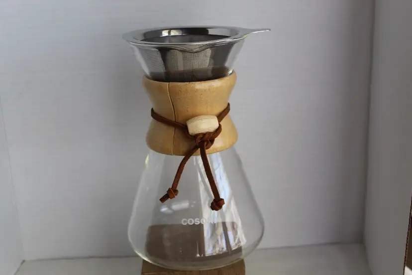 Cosori Pour Over Coffee Maker with Double Layer Stainless Steel Filter